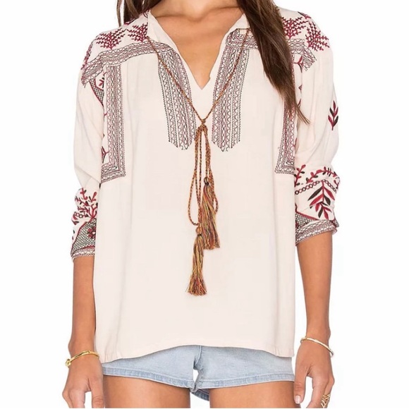 NWT MISA embroidered tunic top size XS - Picture 1 of 8